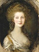 Thomas Gainsborough Princess Augusta aged painting